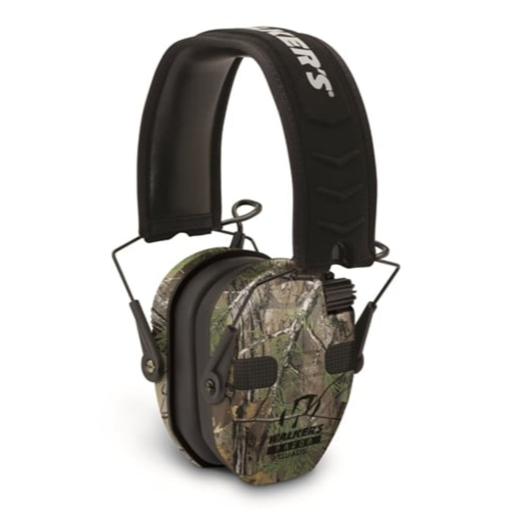 Walkers Razor Slim Electronic Quad Muff Realtree XTRA