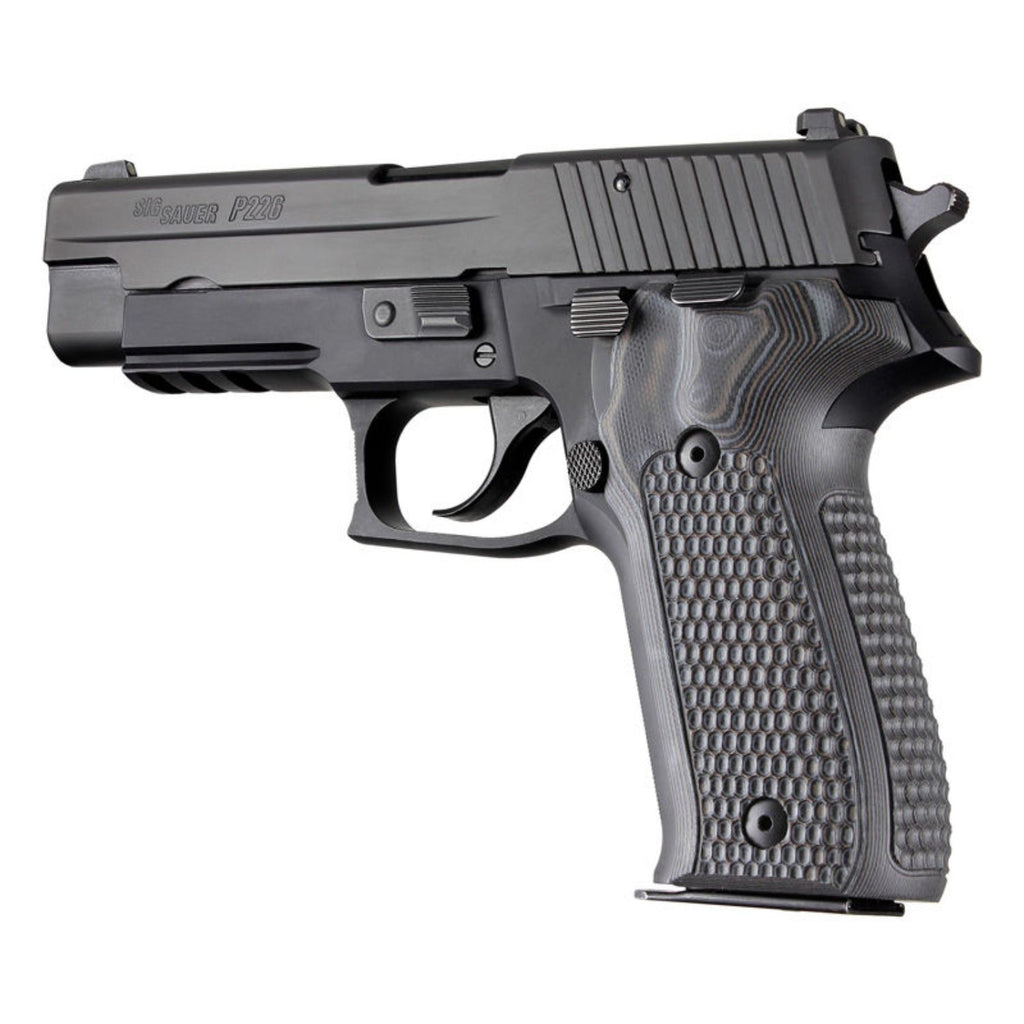 Hogue Sig Sauer P226 DA SA Piranha G10 GMascus