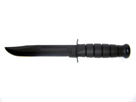 Ka-Bar Full-Size Fixed 7 in Blk Blade Foliage Kraton Handle