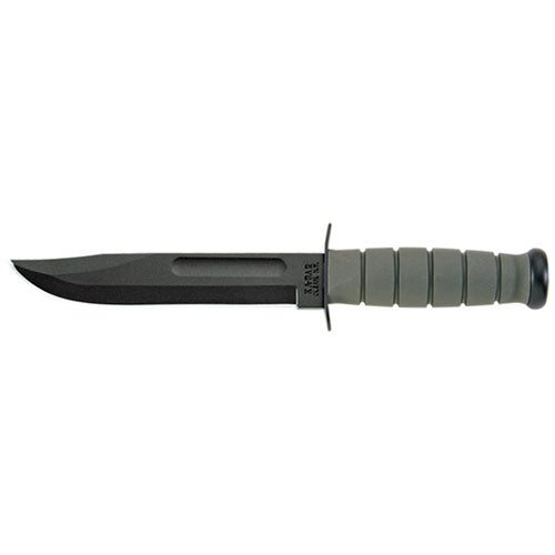Ka-Bar Full-Size Fixed 7 in Blk Blade Foliage Kraton Handle