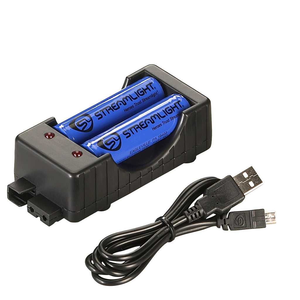 Streamlight 18650 Button Top Li-Ion Battery-Charger-USB Only
