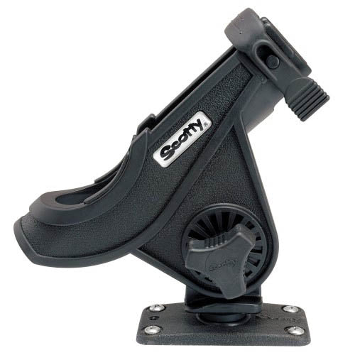 Scotty Baitcaster-Spinning Rod Holder w-244 Flush Deck Mount