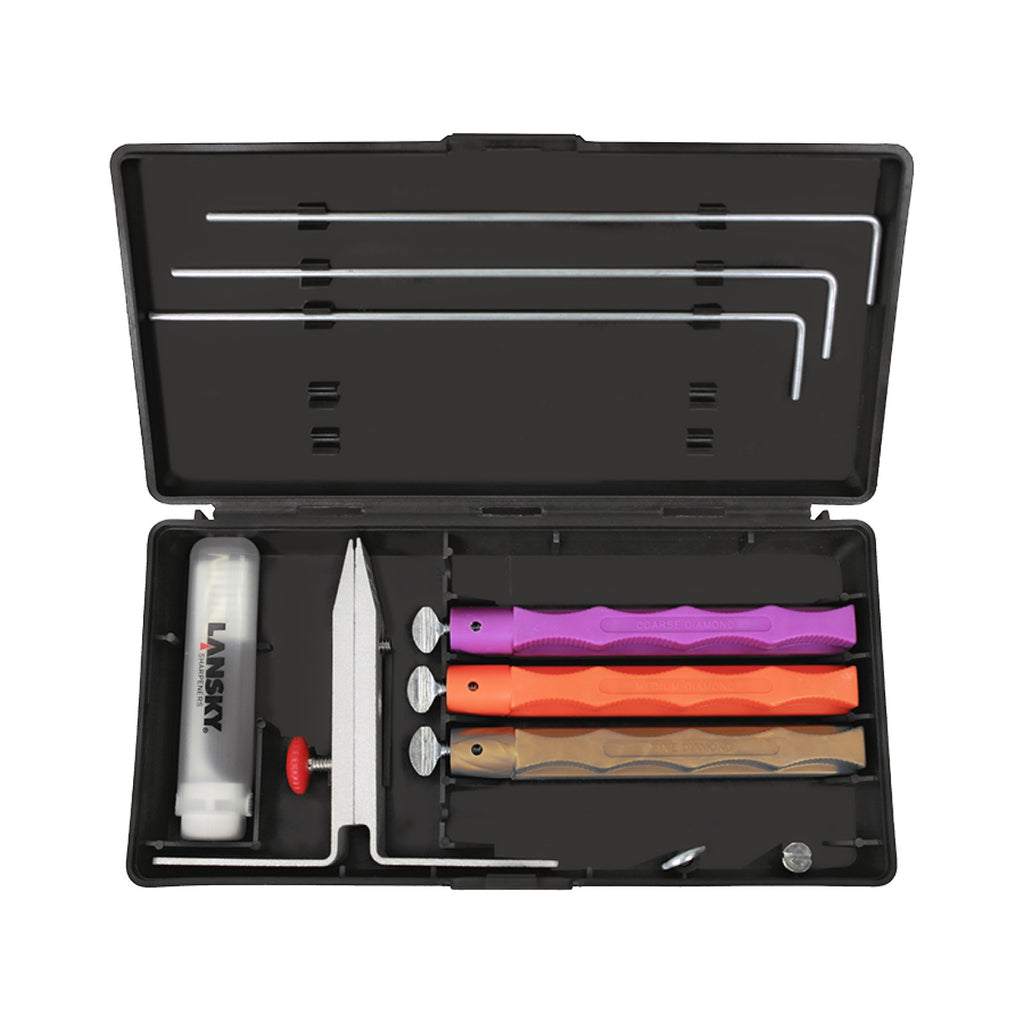 Lansky 3-Stone Diamond Knife Sharpening System